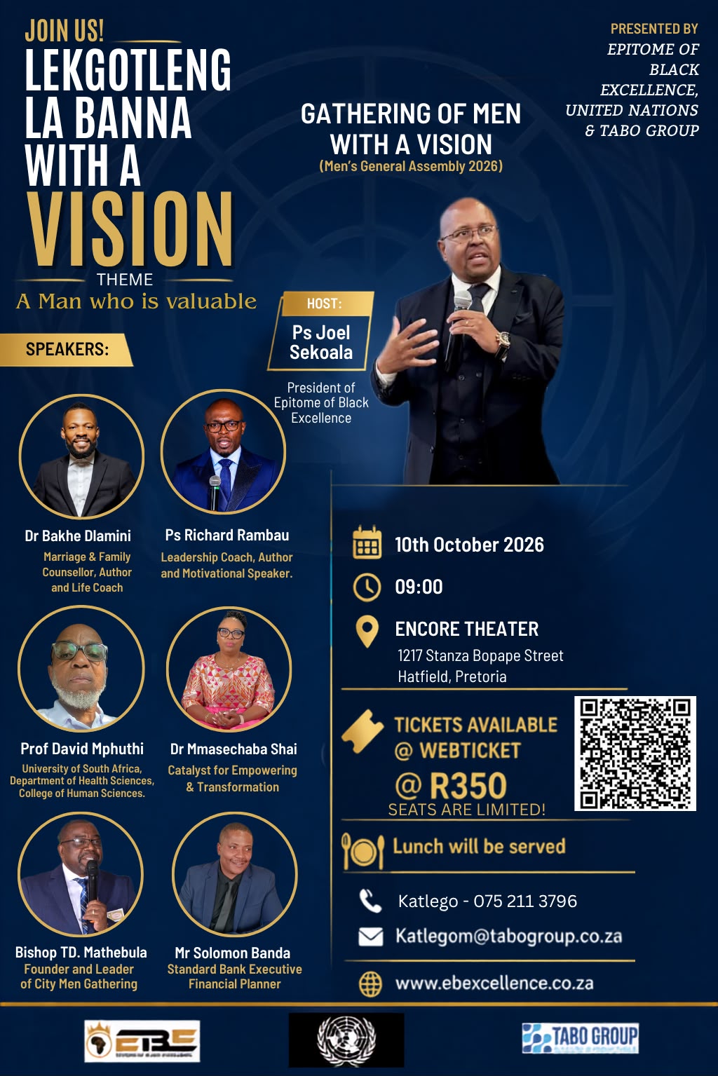 Gathering of Men with a Vision